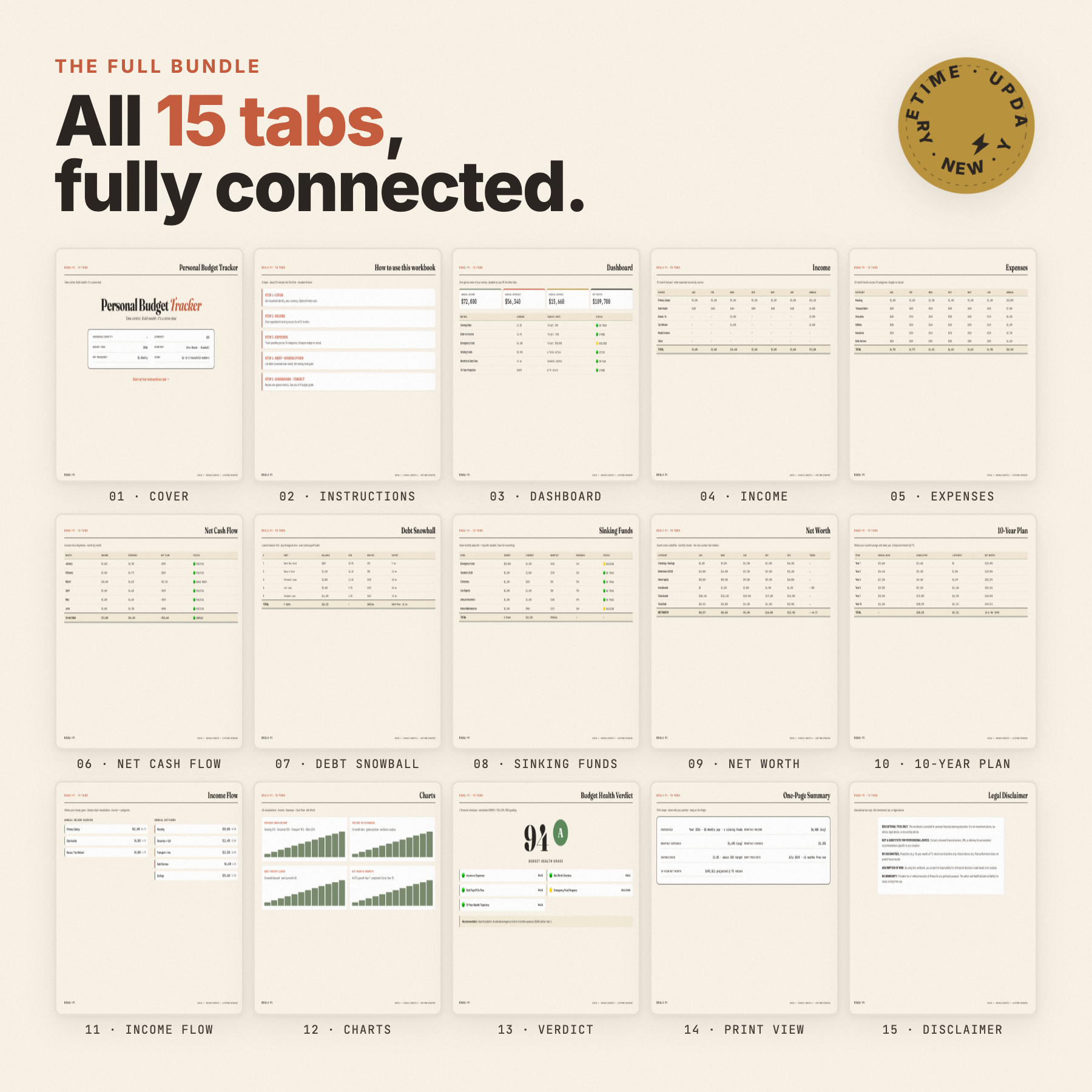 All 15 tabs in one bundle